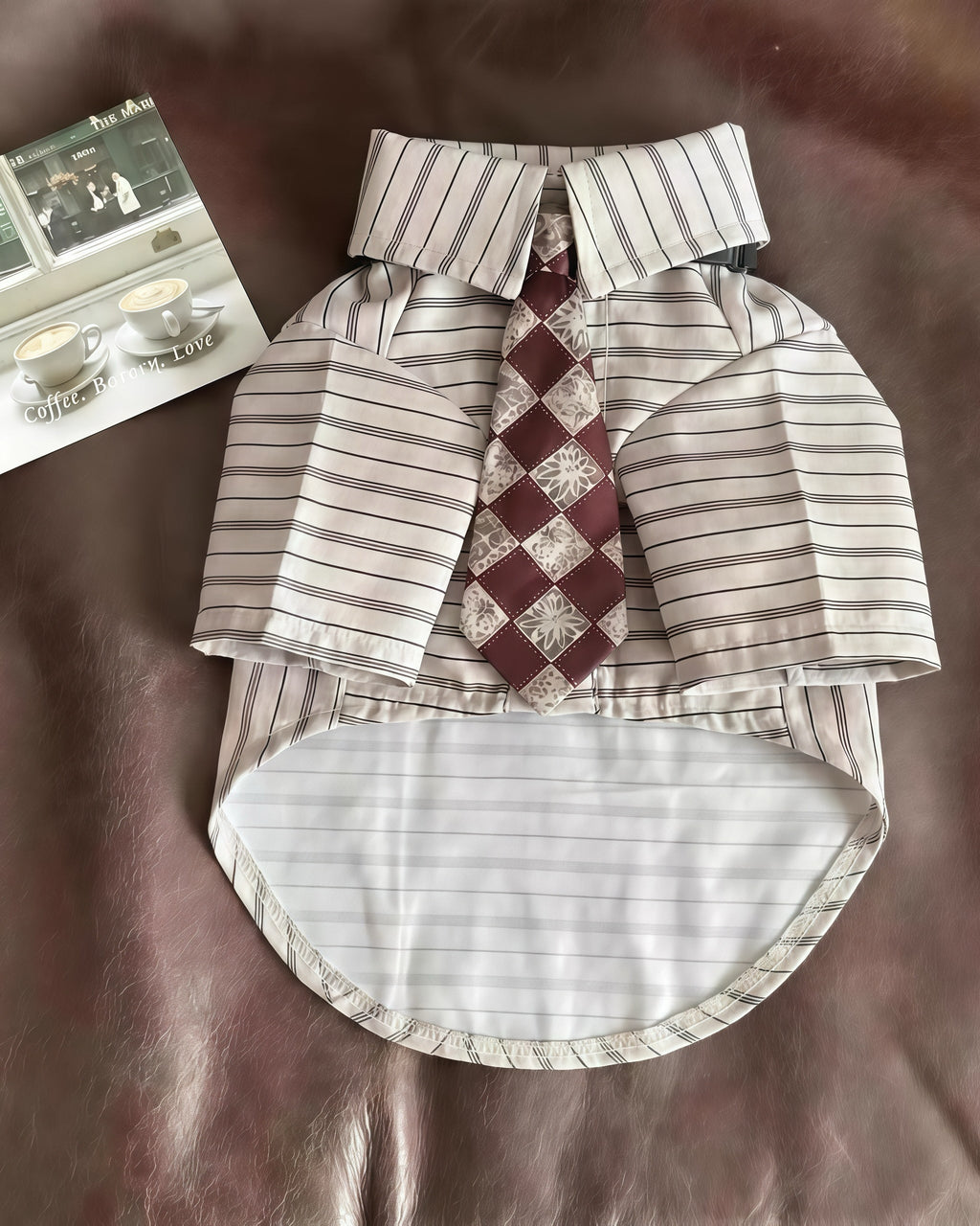 The Executive Prep Collared Shirt & Tie Set