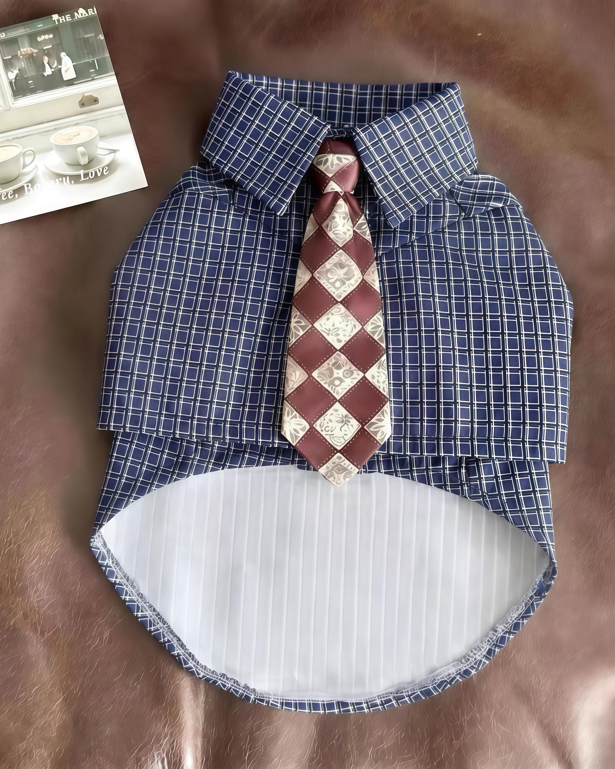 The Executive Prep Collared Shirt & Tie Set