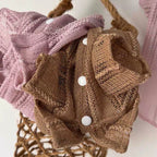 Open-Knit Collared Dog Shirt