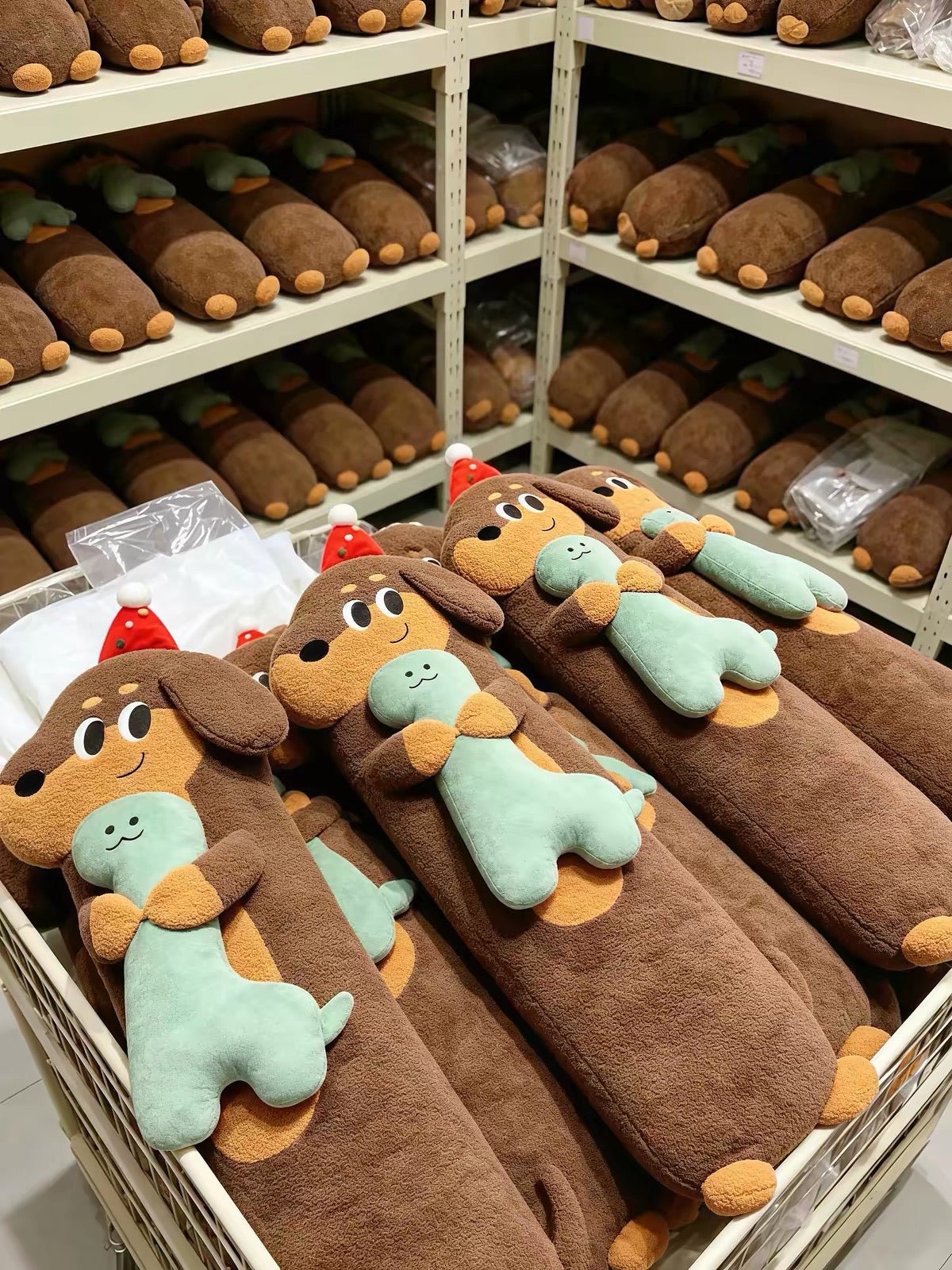 Long Dachshund Plush Body Pillow - Dapper Weenie Co
