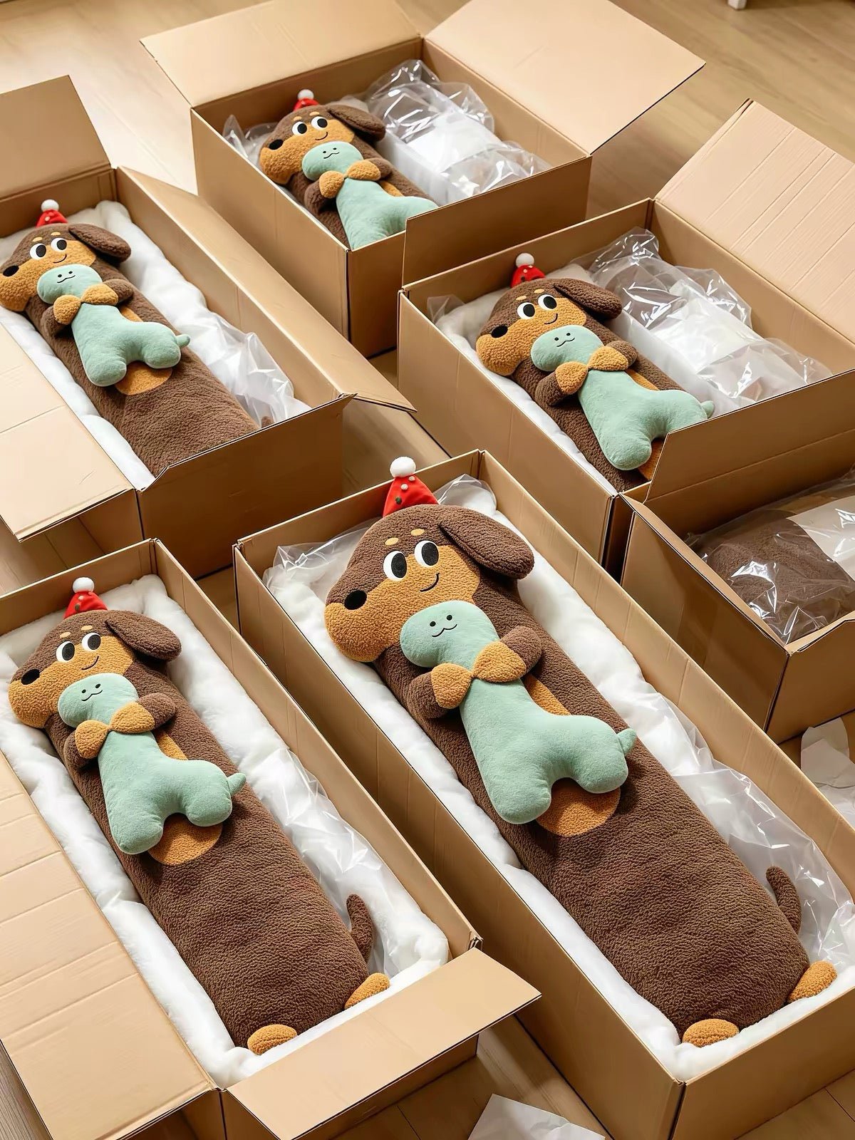 Long Dachshund Plush Body Pillow - Dapper Weenie Co