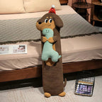 Long Dachshund Plush Body Pillow - Dapper Weenie Co