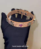 The Doggie Town Maillard Crystal Collar