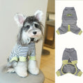 The adjustable Drawstring Striped Four-Legged Thermal Base Layer - Dapper Weenie Co