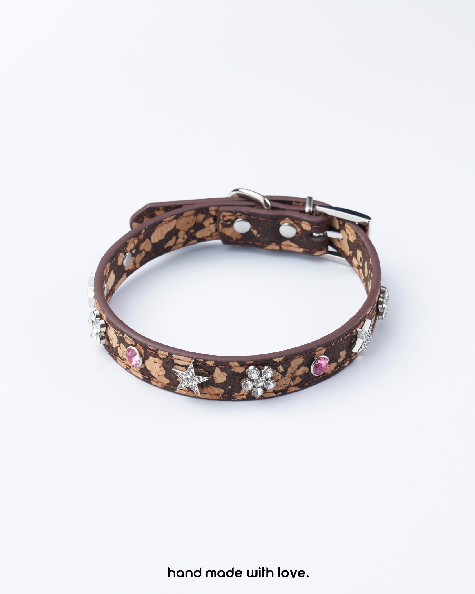 The Doggie Town Maillard Crystal Collar - Dapper Weenie Co