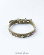 The Doggie Town Maillard Crystal Collar - Dapper Weenie Co