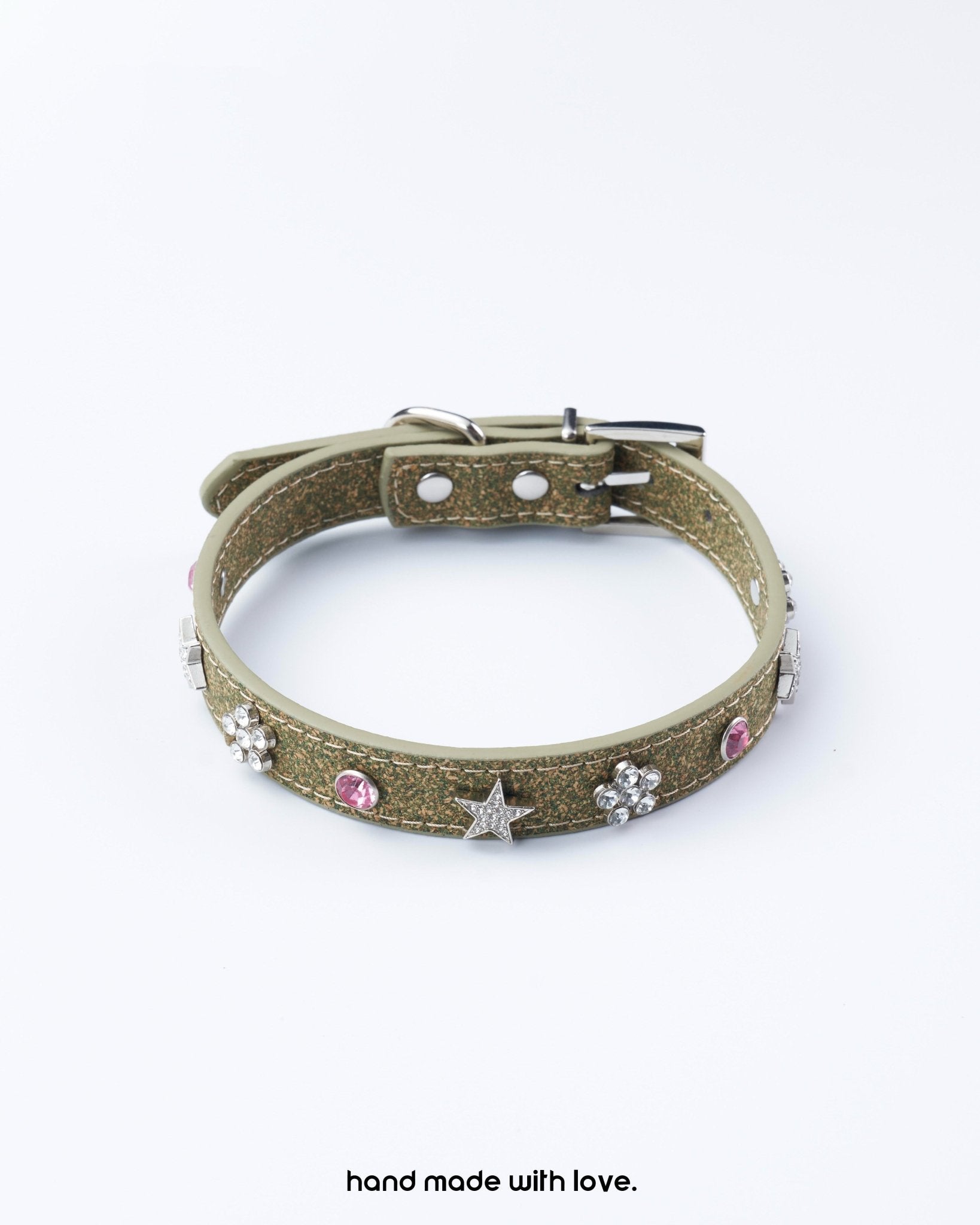 The Doggie Town Maillard Crystal Collar - Dapper Weenie Co