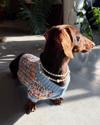 The Haute Tweed Cardigan | Pastel Confetti - Dapper Weenie Co