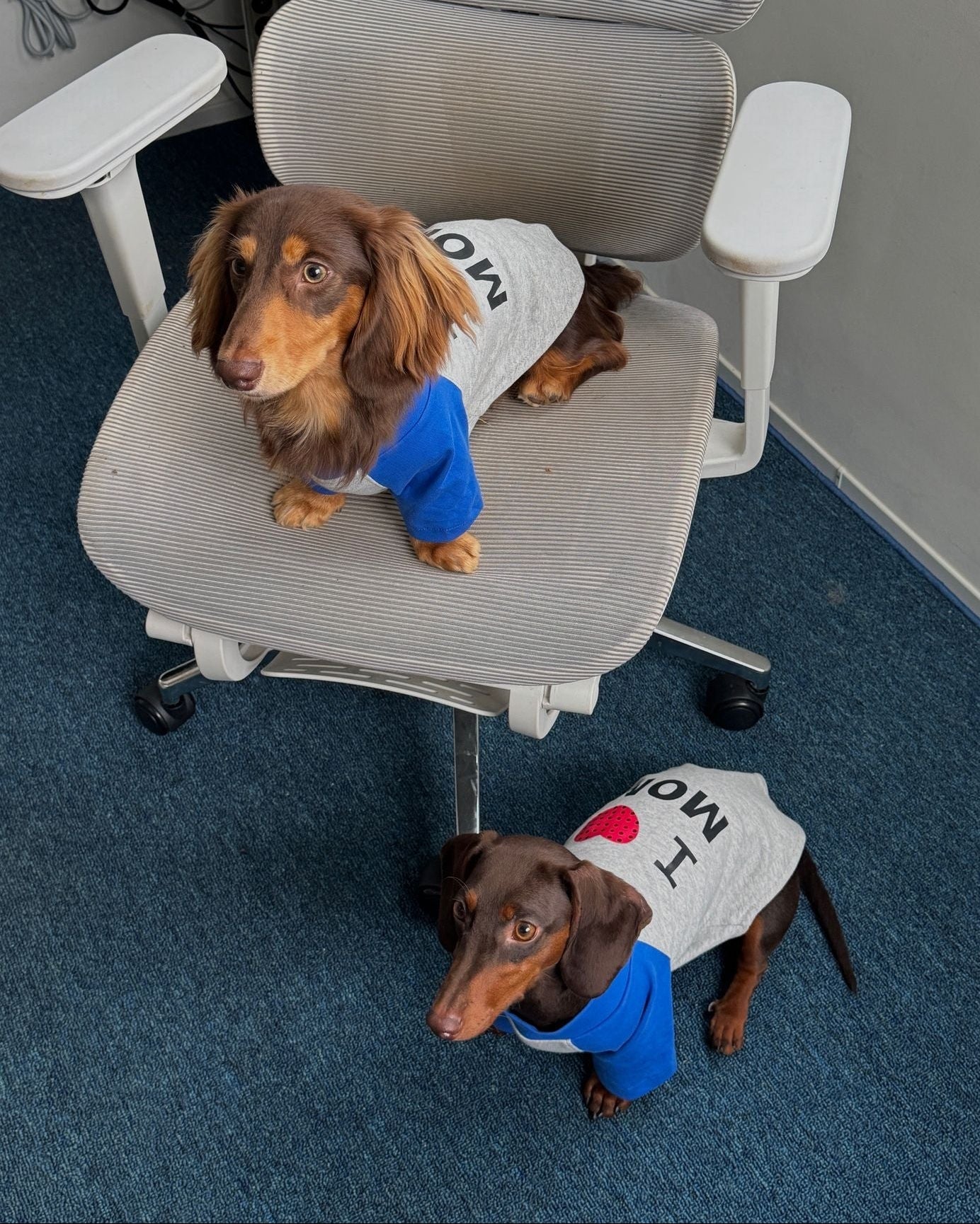The "I Heart Mom" Retro Raglan Tee - Dapper Weenie Co