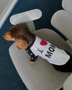 The "I Heart Mom" Retro Raglan Tee - Dapper Weenie Co